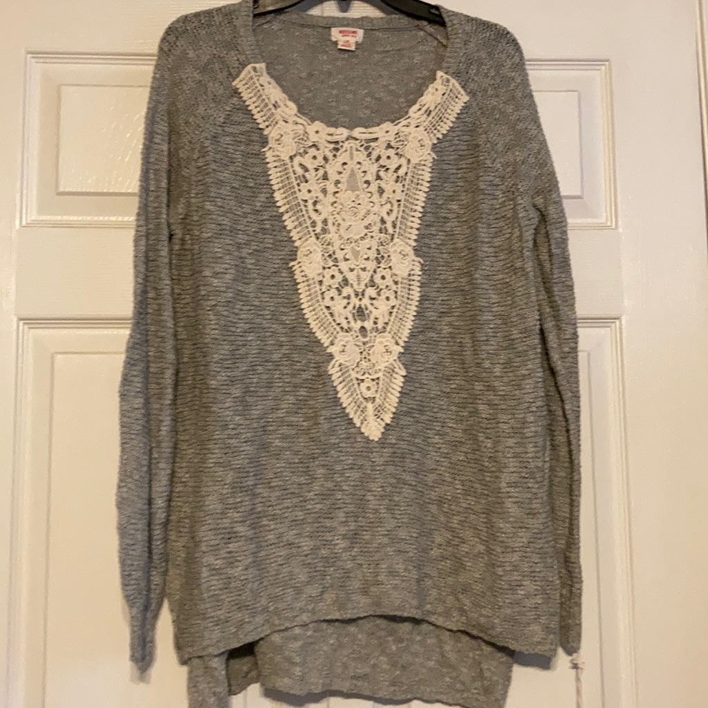 Mossimo Macrame Sweater
